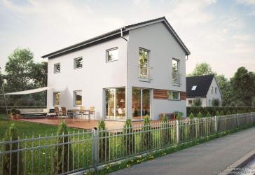 Neubau: Stadthaus im Villenviertel in Fürth-Dambach