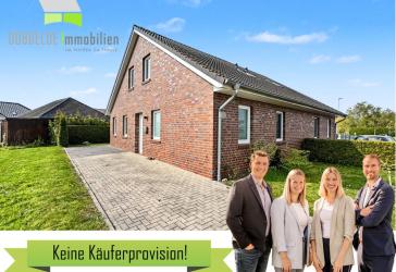 Komfortabel wohnen in Westrhauderfehn | DHH mit fast 100 m² | Versorgung über Wärmepumpe