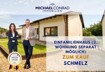Bungalow Einfamilienhaus in ruhiger Lage (mit zweiter Wohnung zum separaten Kauf)