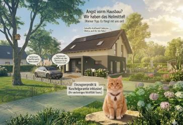 Weil echte Sicherheit in den eigenen vier Wänden beginnt: Dein Neubau inkl. Keller