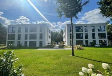 **4-Zi-Whg.mit Seezugang vom hauseigenen Boossteg, Gartensauna** Neubau in Bestlage am Storkower See