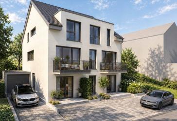 Bad Godesberg Stadtgrenze, 2 km vom Rheinufer, Doppelhaushälfte in ruhiger grüner Wohnlage