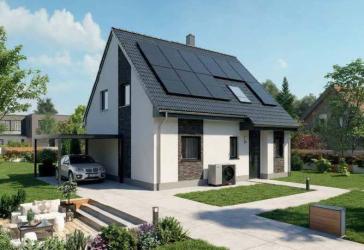 Lichtdurchflutetes Einfamilienhaus: Modernes Wohnen mit viel Raum für Entfaltung