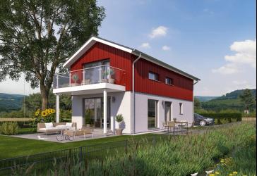 LivingHaus Sunshine 112 V2 - Dein individuell geplantes Traumhaus mit großem Erker und Kniestockkomfort