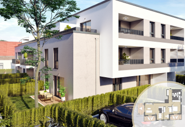3-Zimmer-Penthouse mit Dachterrassen I Neubau I Aufzug I provisionsfrei