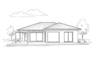 Bungalow 140/150: Komfortklasse mit großzügiger Wohnfläche, in drei Varianten planbar