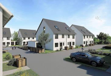 FAMILIENWOHNPARK MÜHLENGARTEN * Bretten-Stadtteil * Familienfreundliche Doppelhaushälften * Aktueller Energiestandard GEG 2024 zuzüglich KfW 55 *