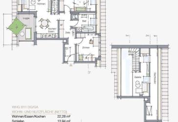 Vorschaubild Maisonettewohnung
