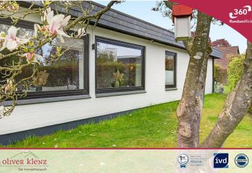 Stilvoll wohnen auf einer Ebene - modernisierter Bungalow auf der westlichen Höhe.