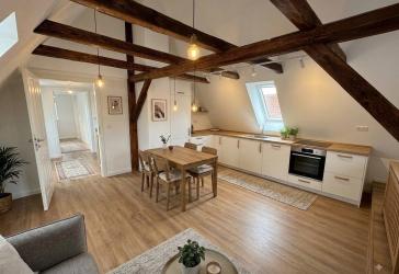 Wohnen wie im Eigenheim: 4,5-Raum-Maisonette im 2-FH, Garten, Erstbezug, Energiesparhaus