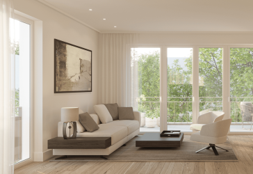 Sonnige 4-Zimmer-Wohnung mit zwei Terrassen