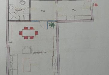 Stadtwohnung - 1. Etage -Schweinfurter Innenstadt--94 m² mit Wintergartenerker + Garageneinstellplatz.01.09. oder nach Absprache frei.