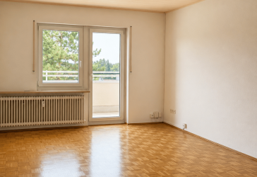 Ruhig gelegene 3-Zimmer-Wohnung mit Balkon in Erlangen-Sieglitzhof