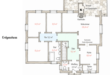 Gepflegter Bungalow mit Garten, Süd-Terrasse und Garage + 2 Stellplätze