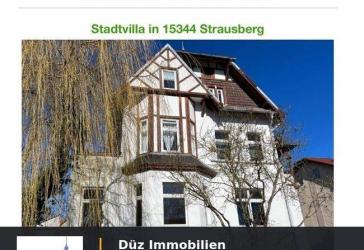 Charmante Altbau-Stadtvilla mit Entwicklungspotenzial in Strausberg