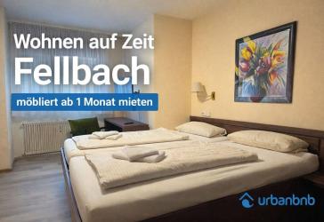 Zeitwohnen in Fellbach - Möbliertes Apartment ab 1 Monat mieten