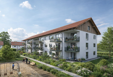 Erstbezug: helle Drei-Zimmer-Wohnung