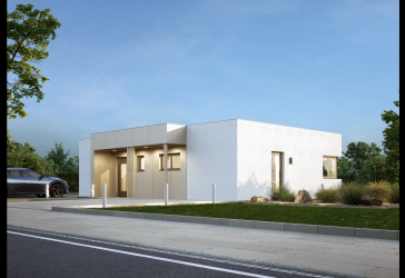 Exklusiver Bungalow-Wohntraum in Schönfeld: Moderne Architektur trifft auf naturnahe Ruhe und höchsten Wohnkomfort auf 121 m².