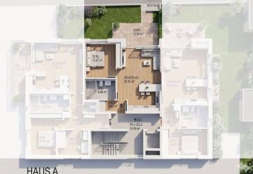 Helle 2-Zimmerwohnung mit Gartenanteil im Herzen Neuburgs