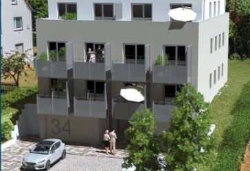 Möbliertes 1-Zimmer Appartment in hochwertigem Neubau mit Einbauküche