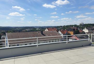 Penthousewohnung mit Blick über die Stadt in Lüdenscheid - Zentrum