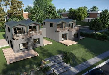Tiny House, Garten, Terrasse, PKW Stellplatz, NEUBAU