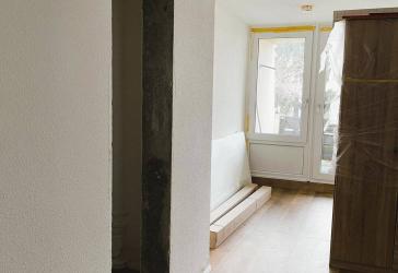 Renovierungsbedürftiges - Apartment in der Wohnanlage am Predigtstuhl