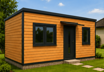 Ganzjährig nutzbares Tiny House hergestellt in einer Manufaktur in Deutschland
