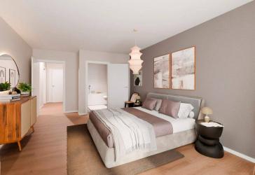 Barrierefreie Erdgeschosswohnung mit Terrasse Gartenanteil und großer Loggia