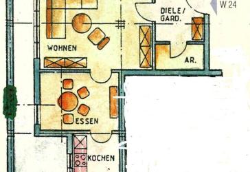 3 Raum Whg. mit großer Dachterrasse, Aufzug u TG-Stellplatz, Grietgasse 6