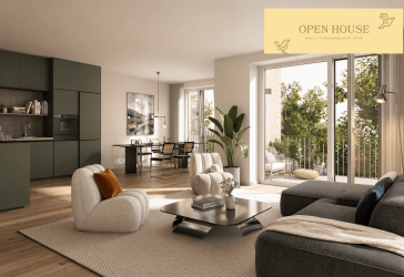 OPEN HOUSE Do., 27.8., 17-19 Uhr! Ottensen: 4 Zimmer, 2 Loggien & urban luxury über den Dächern