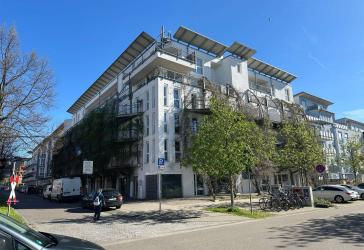 Gepflegte Einzimmer-Wohnung im 'Green-House' in Freiburg-Rieselfeld