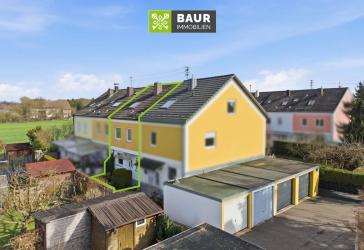 360° I Charmantes Reihenmittelhaus in ruhiger Lage vor den Toren Augsburgs mit großem Selbstverwirklichungspotential