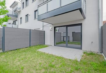 Vermietete Erdgeschosswohnung mit Terrasse und privatem Gartenanteil