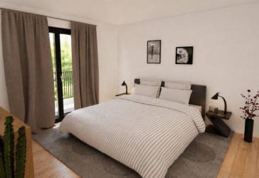 Neubau: 3-Zimmer- Eigentumswohnung in einem KFW-55-Effizenzhaus mit Wärmepumpe und Photovoltaik in Basdorf