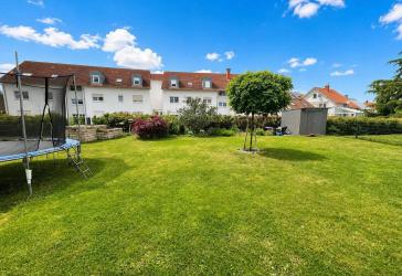 Moderne gehbehindertengerechte 122 m² Erdgeschosswohnung mit 250m² Garten in Ludwigshafen-Melm