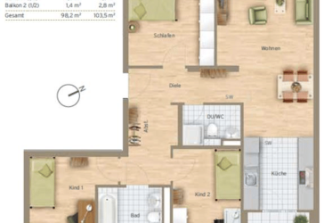 Vorschaubild Wohnung