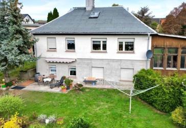 Einfamilienhaus mit großem Grundstück,viel Nebengelass und Blick bis zur Bode