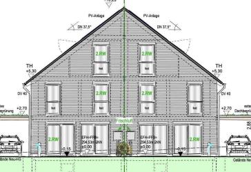 Im Sommer kühl - im Winter warm - ökologisches PlusEnergieHaus mit richtig viel Platz für die Familie