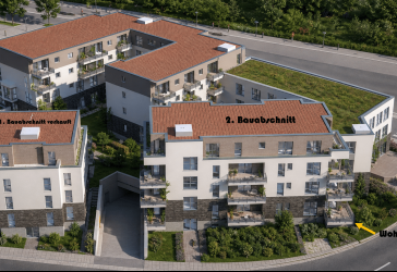 Bezugsfertige Eigentumswohnung im Erdgeschoss mit WEST-BALKON
