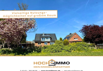 Großzügiges Wohnhaus auf Fehmarn - mit 3 Wohneinheiten, Kamin, PV-Anlage & unverbaubarer Feldblick!