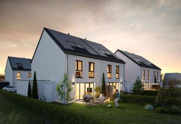 Hochmoderner Wohntraum in Meerbusch! - Doppelhaushälfte mit Garten