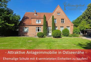 *Verkauft* Attraktive Anlageimmobilie in Ostseenähe - Ehemalige Schule mit 4 vermieteten Einheiten!