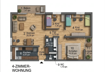 Vorschaubild Wohnung