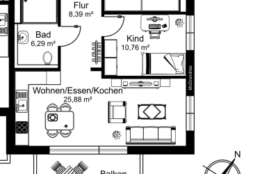 Vorschaubild Wohnung