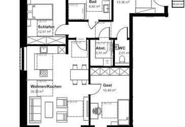 Vorschaubild Wohnung