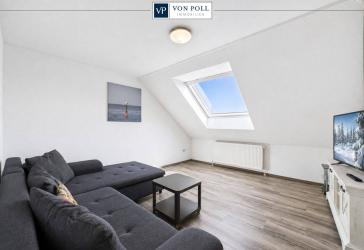 Osteel: Ruhige, moderne und möblierte Oberwohnung in gepflegtem Gulfhof