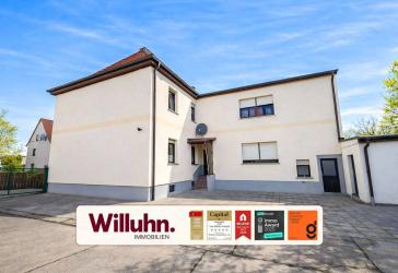 Großzügige DHH mit zahlreichen Nebengelassen, Solarthermie und Garagen | 1-2-Familienwohnen!