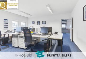 Ab Juli.: Modernes Büro in zentraler Lage in Achim mit Einbauküche und Stellplatz!