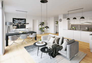 Ansprechende 2-Zimmer-Wohnung mit Balkon in Südausrichtung